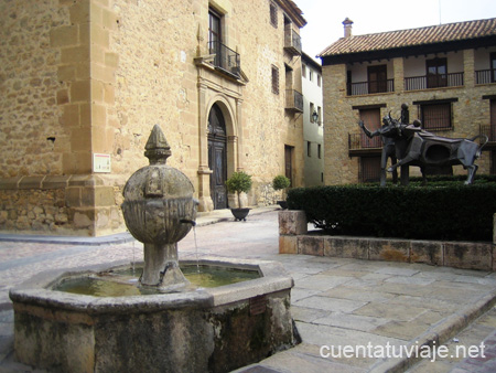 Monumento al toro embolado, Rubielos de Mora